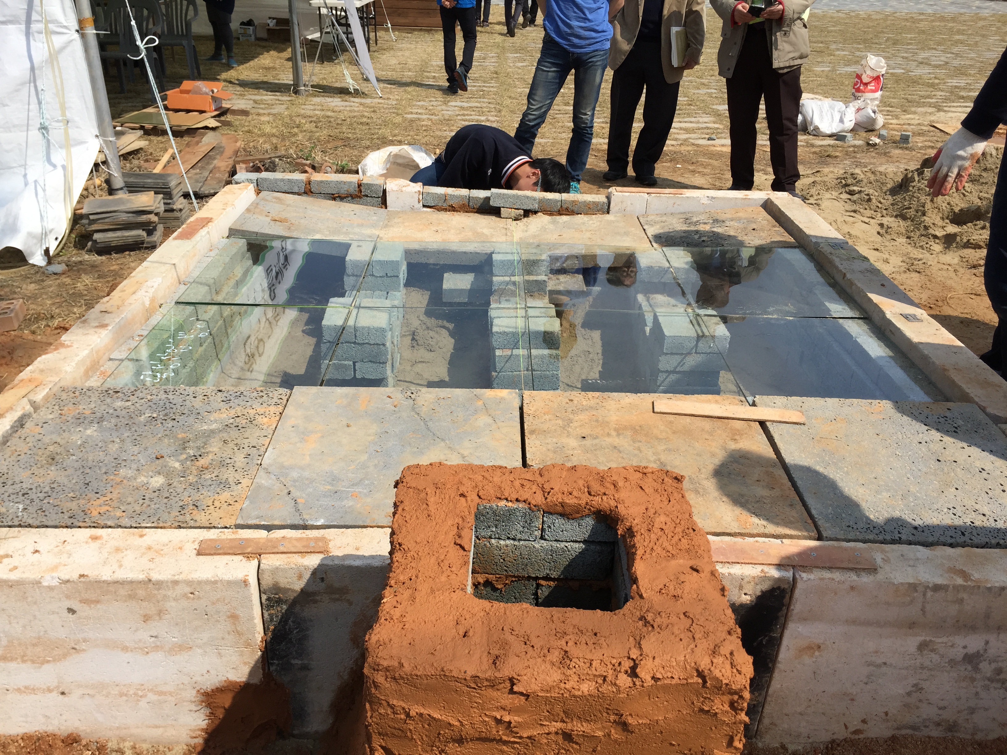 유리구들장 시공.JPG