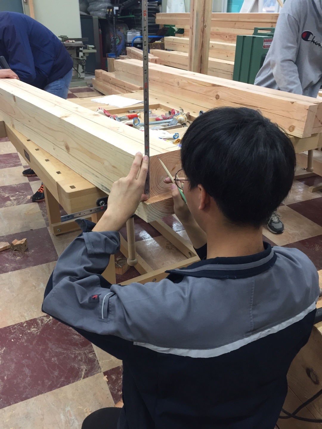 1학년 치목실무 수업