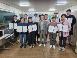 2025년 2학기 제1차 '클린 룸' 시상식