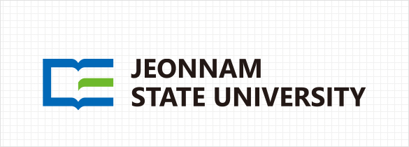 JEONNAM STATE UNIVERSITY 로고 영문기본형